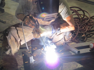 welding a frame