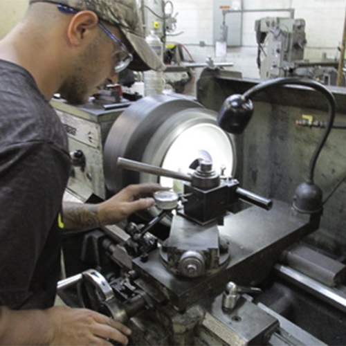 precision lathe work