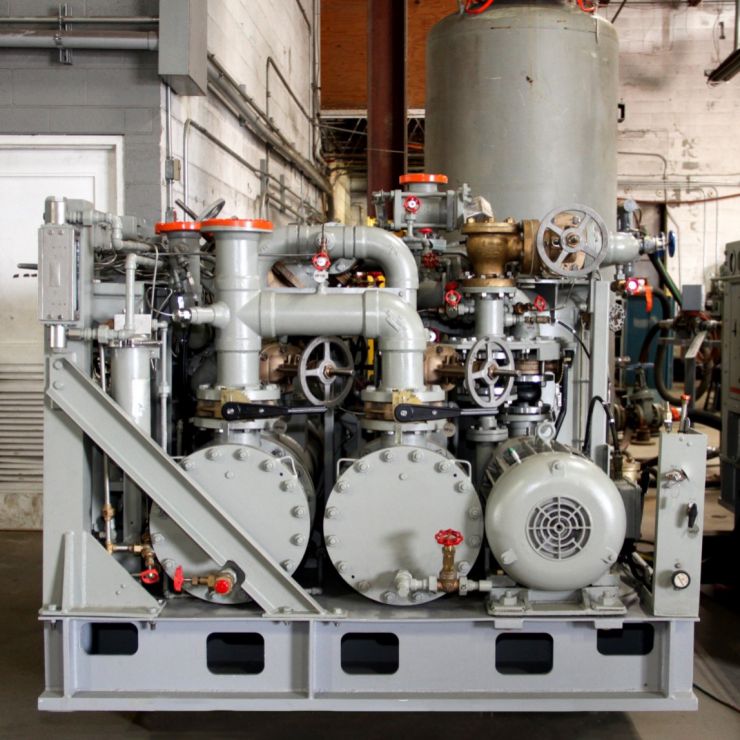 Lockheed pump system end-view