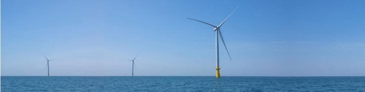 windmills in the ocean